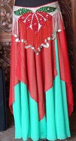 Belly Dance Plain Overlays