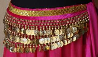 Belly Dance - Valour and Coin Shimmy Belts