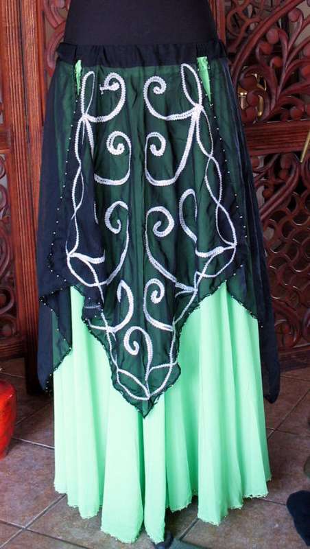 Belly Dance Brocade Overlays