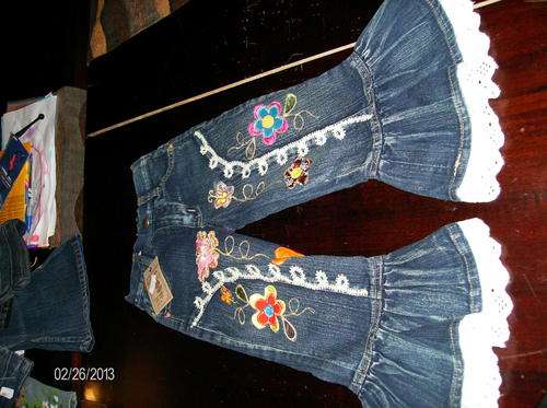 3/4 Denim long sequance