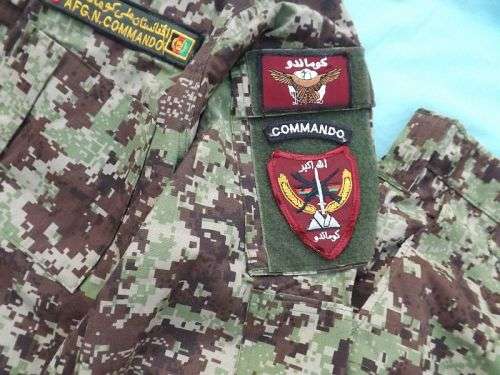 Afghan Army (ANA) Commando Camo  Set made in Afghanistan   Large