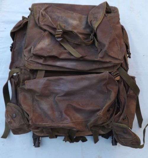 SADF RECCE PAT 80 Rucksack   Original shoulder straps and built  wire frame  <<<PayPal>>>