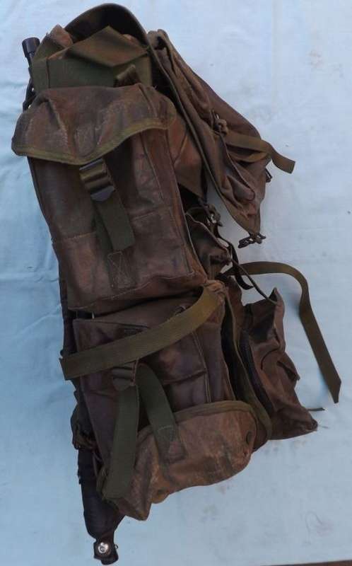 SADF RECCE PAT 80 Rucksack   Original shoulder straps and built  wire frame  <<<PayPal>>>