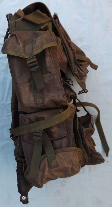 SADF RECCE PAT 80 Rucksack   Original shoulder straps and built  wire frame  <<<PayPal>>>
