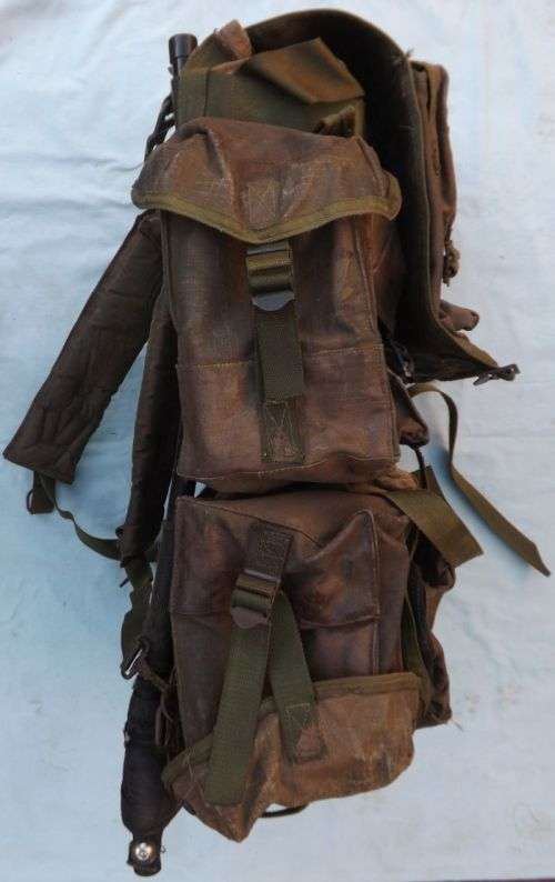 SADF RECCE PAT 80 Rucksack   Original shoulder straps and built  wire frame  <<<PayPal>>>