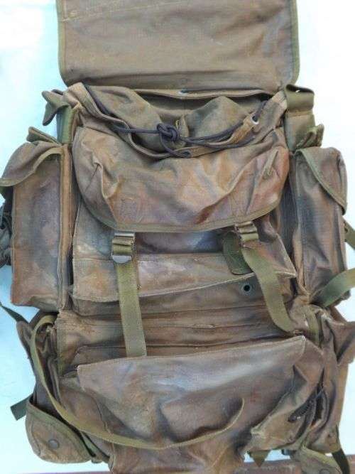 SADF RECCE PAT 80 Rucksack   Original shoulder straps and built  wire frame  <<<PayPal>>>