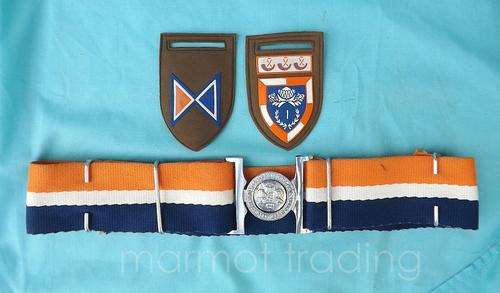 SADF(SA ARMY)  STABLE BELT 1 SPESIALE DIENS  BATALJON/1 SPECIAL SERVICE BATTALION
