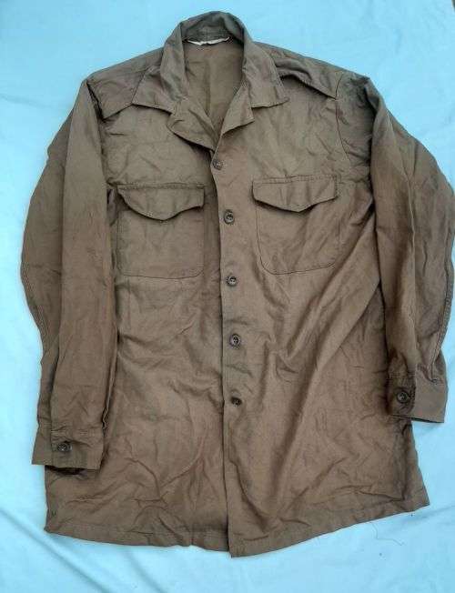 SADF Nutria X-Large Long Sleeve Shirt   ---     1976 --SWA Border War     << PayPal Welcome >>