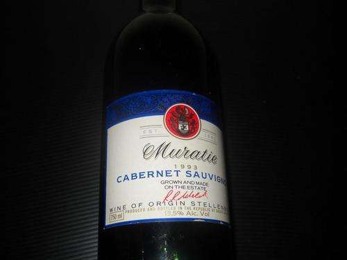 Bottle 1993  Red Wine Muratie Cabernet Sauvignon