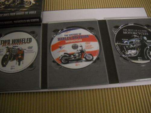 3 DVD SET TWO WHEELED WONDERS New Sealed Plus Free Crash Mania DVD