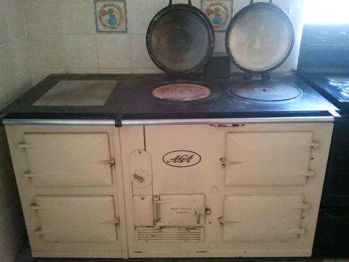 Antique Aga Coal Stove