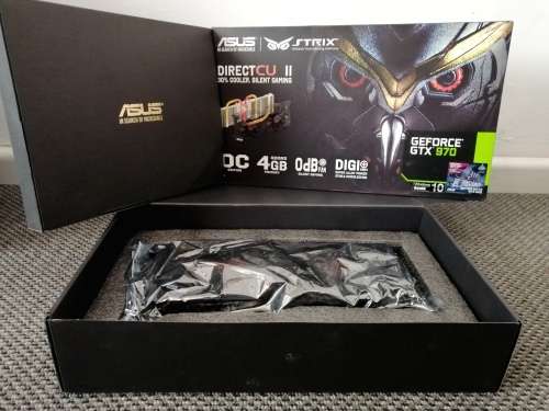 ASUS GTX 970 4GB DirectCU II OC STRIX Graphics Card