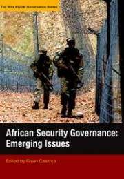 African Security Governance - Emerging Issues Editor(s): Gavin Cawthra (OUT OF PRINT NEW)