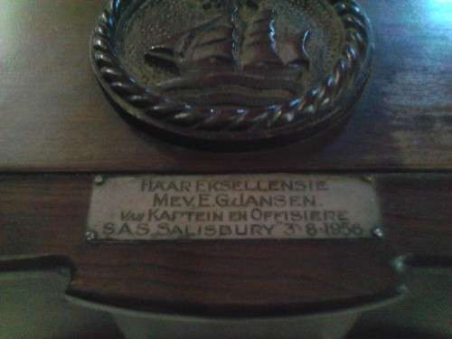 RARE-GOVERNOR-GENL. E.G.JANSEN'S WIFE'S M.M.JANSEN(JUWELLERY BOX) 1956, VERY HIGH VALUE!!! SEE BELOW