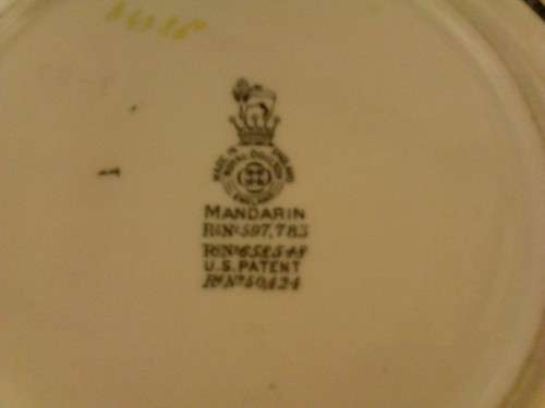 ROYAL DOULTON (MANDARIN) 30 PIECE FINE PORCELAIN SET, VALUE+- R22000