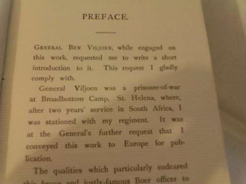 FIRST EDITION 1902, MY REMINISCENCES OF THE ANGLO-BOER WAR, BY GENL. BEN VILJOEN,