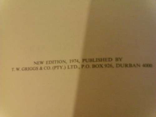SCARCE, NEW EDITION 1974, LIMITED TO 1000 COPIES (NUMBER 152) LONG LONG AGO, BY R.C.SAMUELSON.
