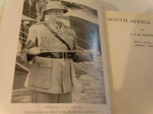 SCARCE, SOUTH AFRICA FIGHTS, BY J.S.M.SIMPSON, FIRST EDITION MAY 1941
