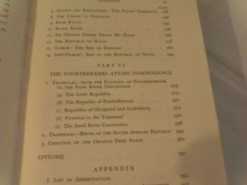 SCARCE, THE VOORTREKKER OF SOUTH AFRICA, BY MANFRED NATHAM, FIRST EDITION 1937