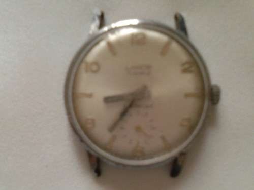 OLD, ''LANCO 17 JEWELS, INCABLOC'' WATCH, NOT WORKING, EVERYTHING IS STILL INTACT, SWISS MADE.