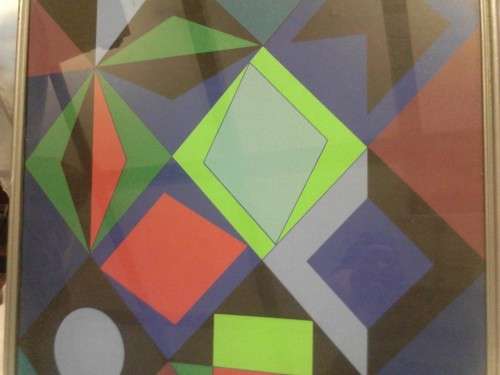 ORIGINAL "SILKSCREEN PRINT'' BEAUTIFUL FRAMED PIECE WITH VALUE!!!!!