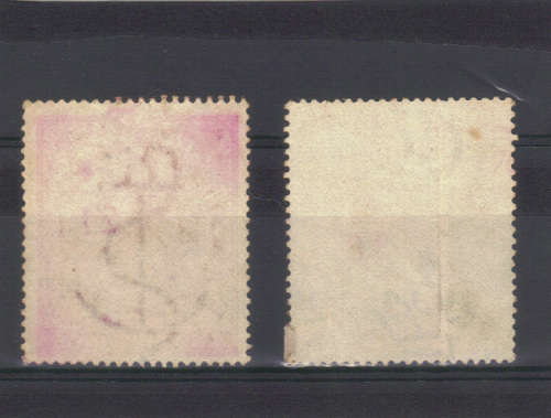 2 x CAPE OF GOOD HOPE REVENUE STAMPS IN GREAT CONDITION, 2/ & 2/6, VERY LIGHTLY USED.