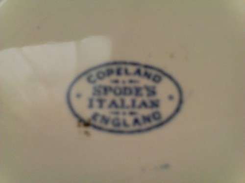 COPELAND ENGLAND (SPODE'S ITALIAN) PORCELAIN PLATE, IN PERFECT CONDITION, PLEASE SEE BELOW.