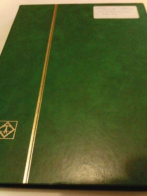7 BLACK DOUBLE SIDE PAGE LIGHTHOUSE STOCK ALBUM-CONTAINING SA CONTROLS, GOOD VALUE- SEE BELOW.