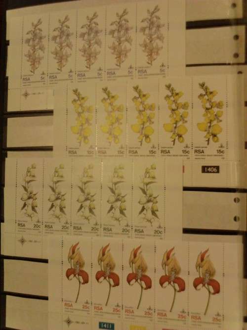 7 BLACK DOUBLE SIDE PAGE LIGHTHOUSE STOCK ALBUM-CONTAINING SA CONTROLS, GOOD VALUE- SEE BELOW.