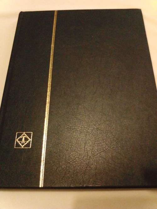 8 DOUBLE SIDE PAGE LIGHTHOUSE STOCK ALBUM -CONTAINING SWA, SA, BOP UMM CONTROLS- VALUE!!- SEE BELOW.