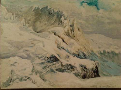 UNKNOWN ITALIAN ARTIST, OIL ON CANVAS -1960-70s - GOOD VALUE, FRAMED, SEE BELOW.
