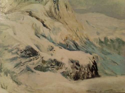 UNKNOWN ITALIAN ARTIST, OIL ON CANVAS -1960-70s - GOOD VALUE, FRAMED, SEE BELOW.