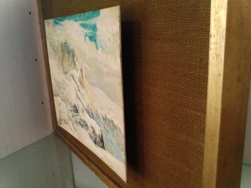 UNKNOWN ITALIAN ARTIST, OIL ON CANVAS -1960-70s - GOOD VALUE, FRAMED, SEE BELOW.