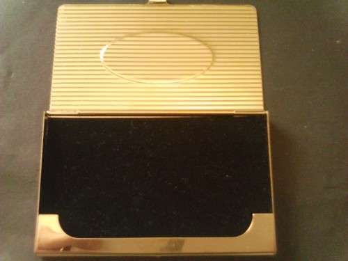 FOR X-MIS (12 x BEAUTIFUL MODERN SLIMLINE BUSINESS CARD HOLDERS) - ONE BID TAKES ALL - READ BELOW
