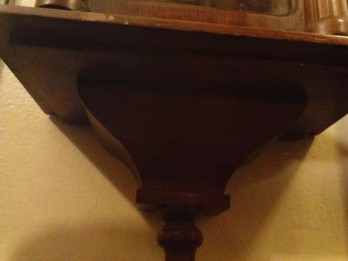 NICE BLESSING-31 DAY, WOOD WALL CLOCK, IN WORKING CONDITION (OWN COURIER PLEASE)GOOD VALUE-SEE BELOW