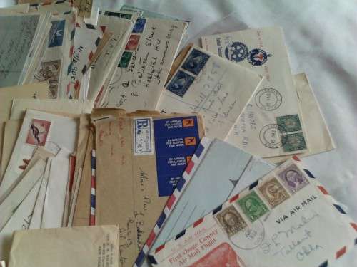 VERY NIC LOT OF 300+ POSTAL HISTORY ITEMS FROM EARLY SA & MORE , HIGH COLLECTION VALUE - READ BELOW.