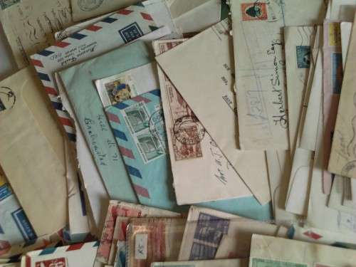 VERY NIC LOT OF 300+ POSTAL HISTORY ITEMS FROM EARLY SA & MORE , HIGH COLLECTION VALUE - READ BELOW.