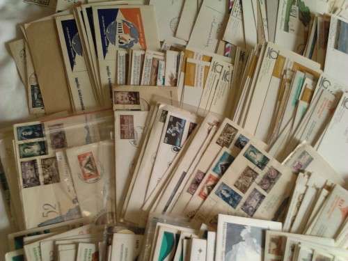 VERY GOOD LOT OF 600+ F.D.C. & SPECIAL COVERS OF SA & MORE, HIGH COLLECTION VALUE - READ BELOW.
