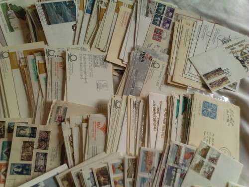 VERY GOOD LOT OF 600+ F.D.C. & SPECIAL COVERS OF SA & MORE, HIGH COLLECTION VALUE - READ BELOW.