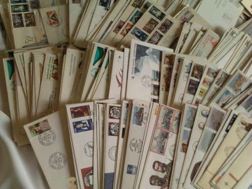 VERY GOOD LOT OF 600+ F.D.C. & SPECIAL COVERS OF SA & MORE, HIGH COLLECTION VALUE - READ BELOW.