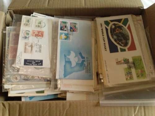 VERY NICE MIX LOT OF 600+ F.D.C. & SPECIAL COVERS & MORE, HIGH COLLECTION VALUE - READ BELOW.