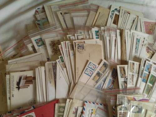 VERY NICE MIX LOT OF 600+ F.D.C. & SPECIAL COVERS & MORE, HIGH COLLECTION VALUE - READ BELOW.