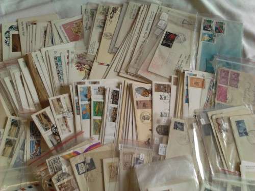 VERY NICE MIX LOT OF 600+ F.D.C. & SPECIAL COVERS & MORE, HIGH COLLECTION VALUE - READ BELOW.