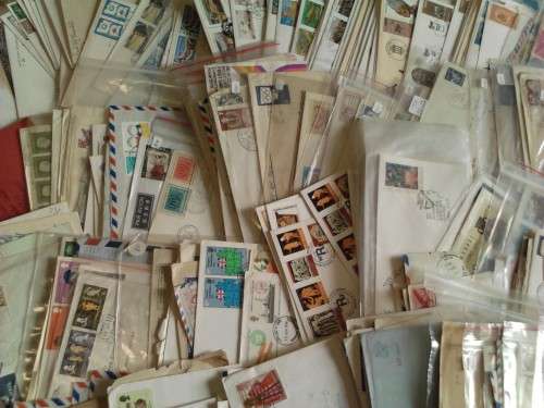 VERY NICE MIX LOT OF 600+ F.D.C. & SPECIAL COVERS & MORE, HIGH COLLECTION VALUE - READ BELOW.