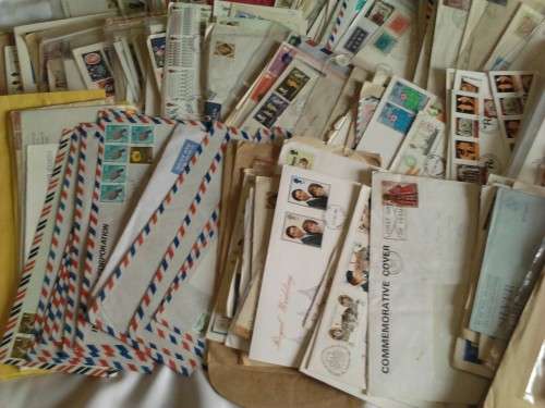VERY NICE MIX LOT OF 600+ F.D.C. & SPECIAL COVERS & MORE, HIGH COLLECTION VALUE - READ BELOW.