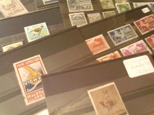A FEW HUNDRED STAMPS IN STOCK CARDS, UMM TO USED, SOME GOOD VALUE, SEE BELOW.