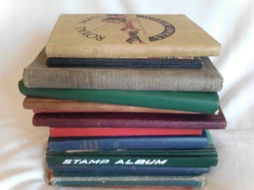15 x STAMP ALBUMS WITH THOUSANDS OF STAMPS-UMM TO USED-SOME VERY NICE STAMPS WITH GOOD C/V-SEE BELOW