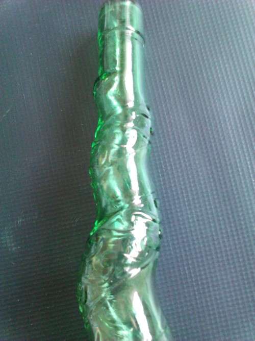 SCARCE ANTIQUE LONG TWISTED BOTTLE IN VERY GOOD CONDITION - VERY NICE COLLECTORS ITEM- SEE BELOW..