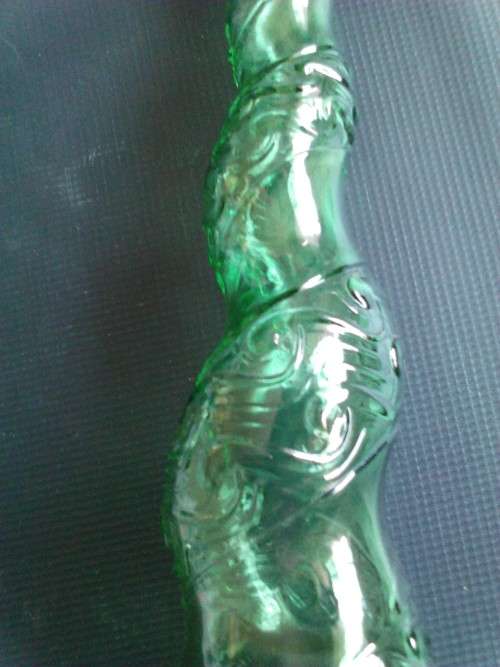 SCARCE ANTIQUE LONG TWISTED BOTTLE IN VERY GOOD CONDITION - VERY NICE COLLECTORS ITEM- SEE BELOW..
