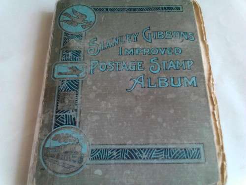 HUGE STAMP COLLECTION IN MEDIUM STANLEY GIBBONS ALBUM , 200 PAGES- GOOD VALUE!!! - SEE BELOW